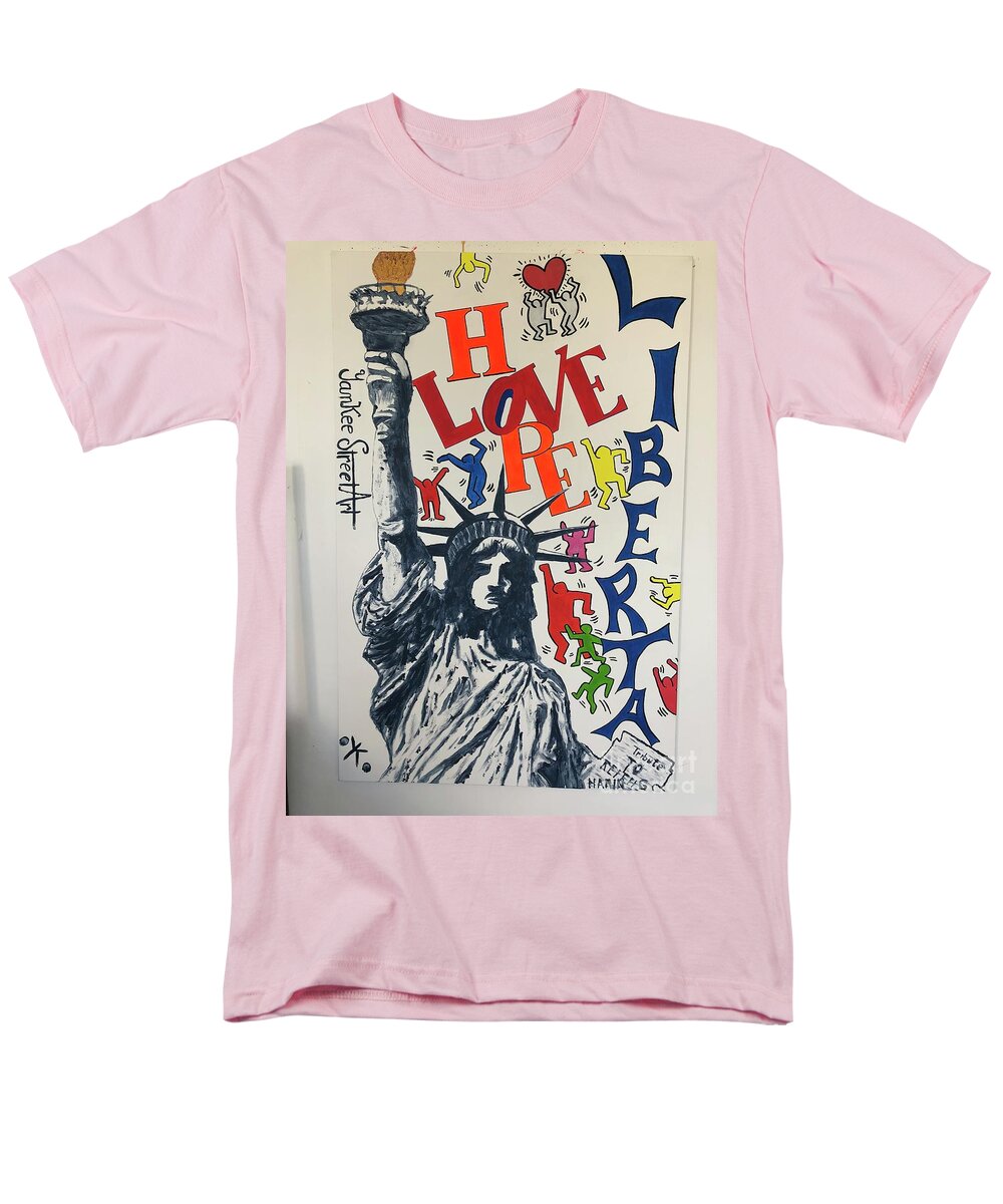 Hommage haring - Men's T-Shirt (Regular Fit) - Ykstreetart