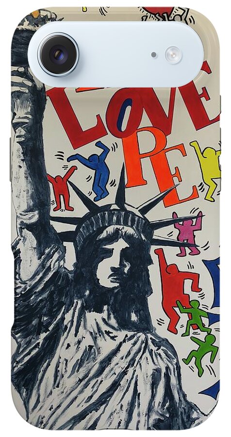 Hommage haring - Phone Case - Ykstreetart