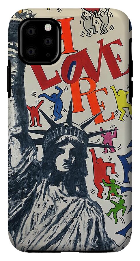 Hommage haring - Phone Case - Ykstreetart