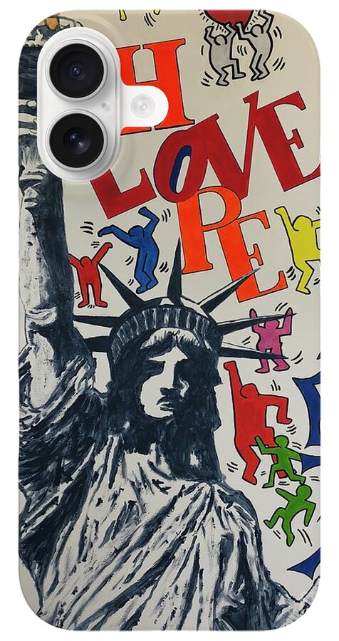 Hommage haring - Phone Case - Ykstreetart