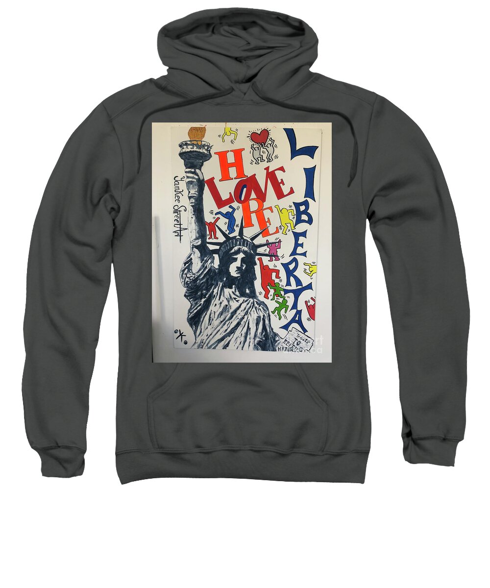 Hommage haring - Sweatshirt - Ykstreetart
