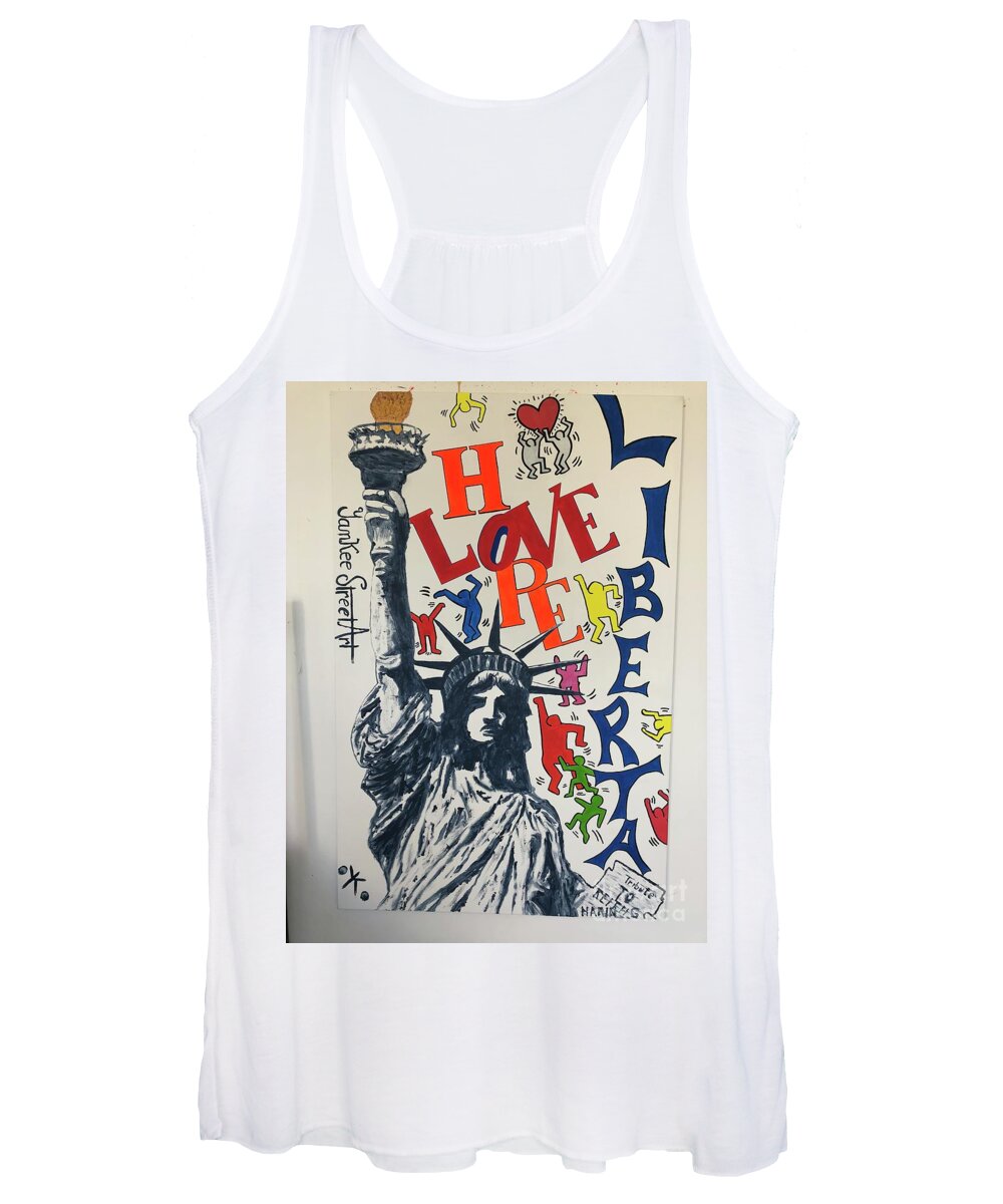 Hommage haring - Women's Tank Top - Ykstreetart