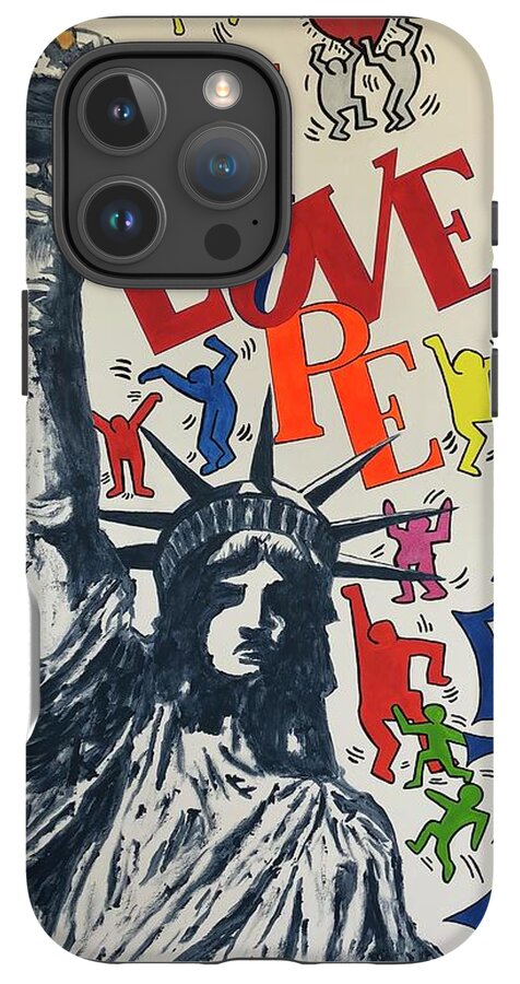 Hommage haring - Phone Case - Ykstreetart