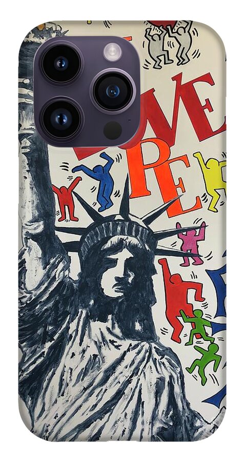 Hommage haring - Phone Case - Ykstreetart
