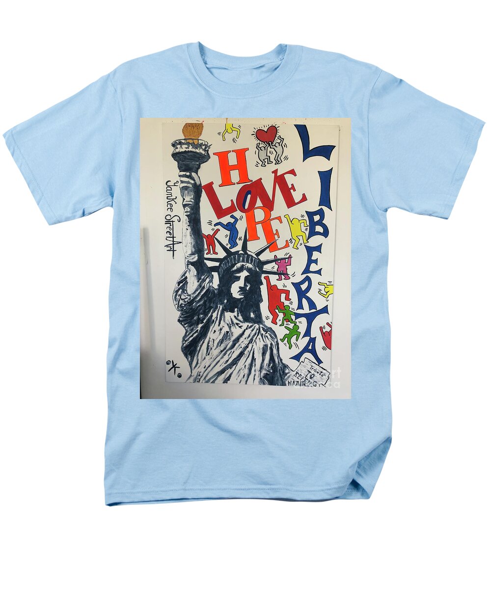 Hommage haring - Men's T-Shirt (Regular Fit) - Ykstreetart