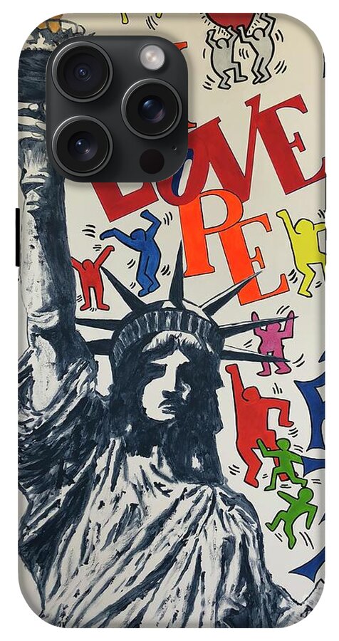 Hommage haring - Phone Case - Ykstreetart