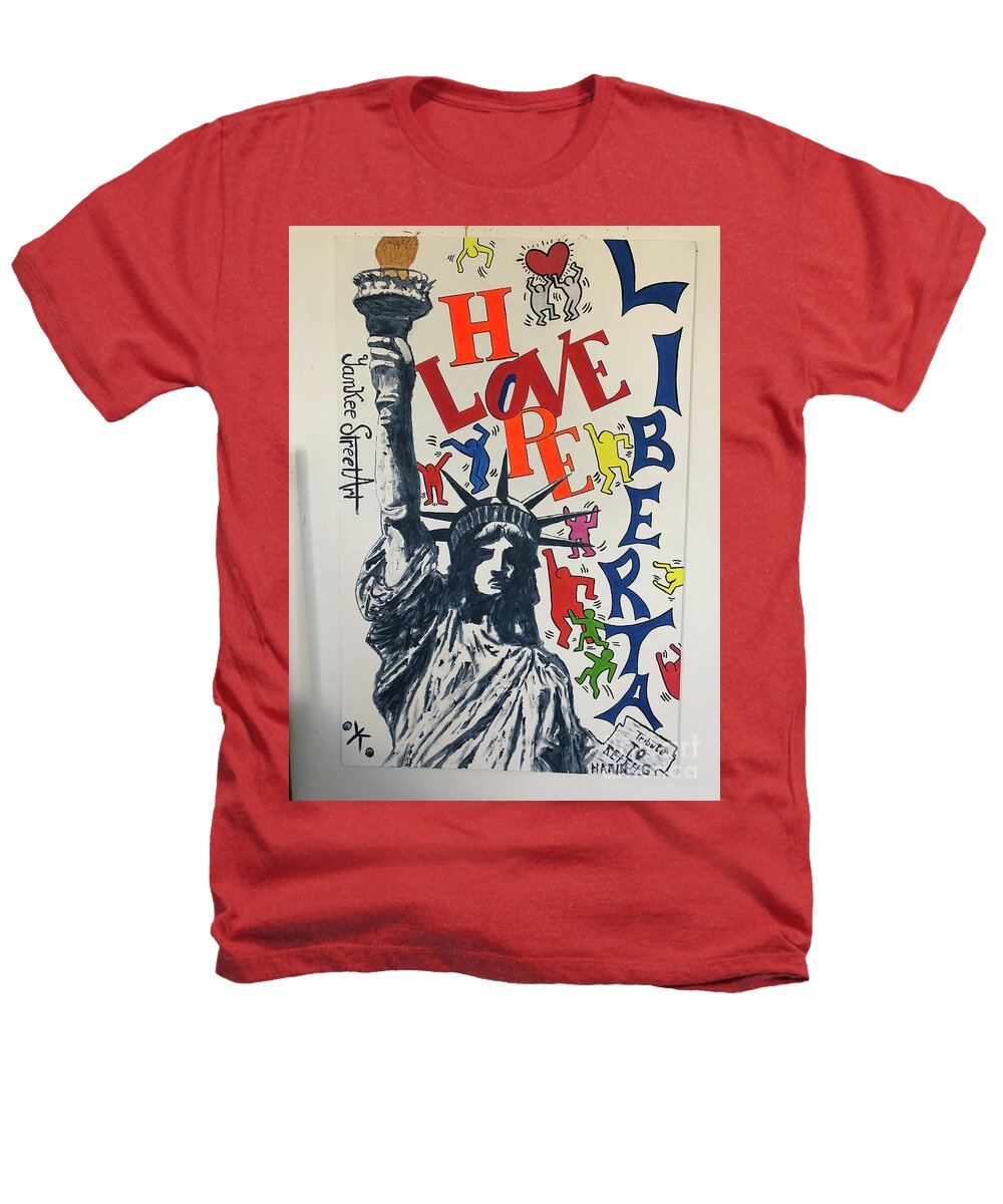 Hommage haring - Heathers T-Shirt - Ykstreetart