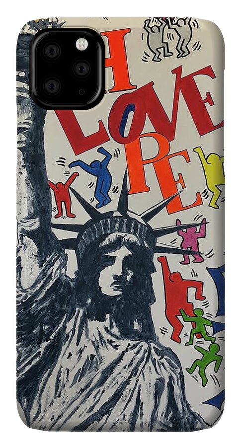 Hommage haring - Phone Case - Ykstreetart