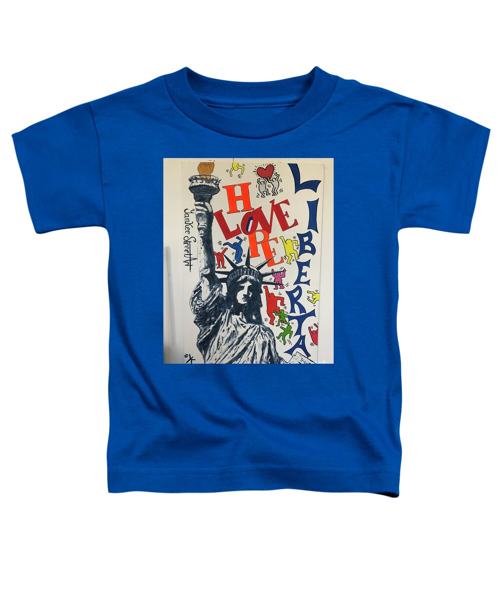 Hommage haring - Toddler T-Shirt - Ykstreetart
