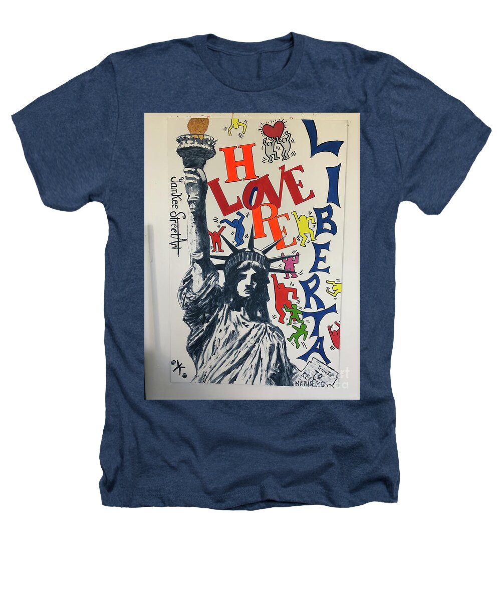 Hommage haring - Heathers T-Shirt - Ykstreetart