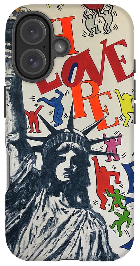 Hommage haring - Phone Case - Ykstreetart