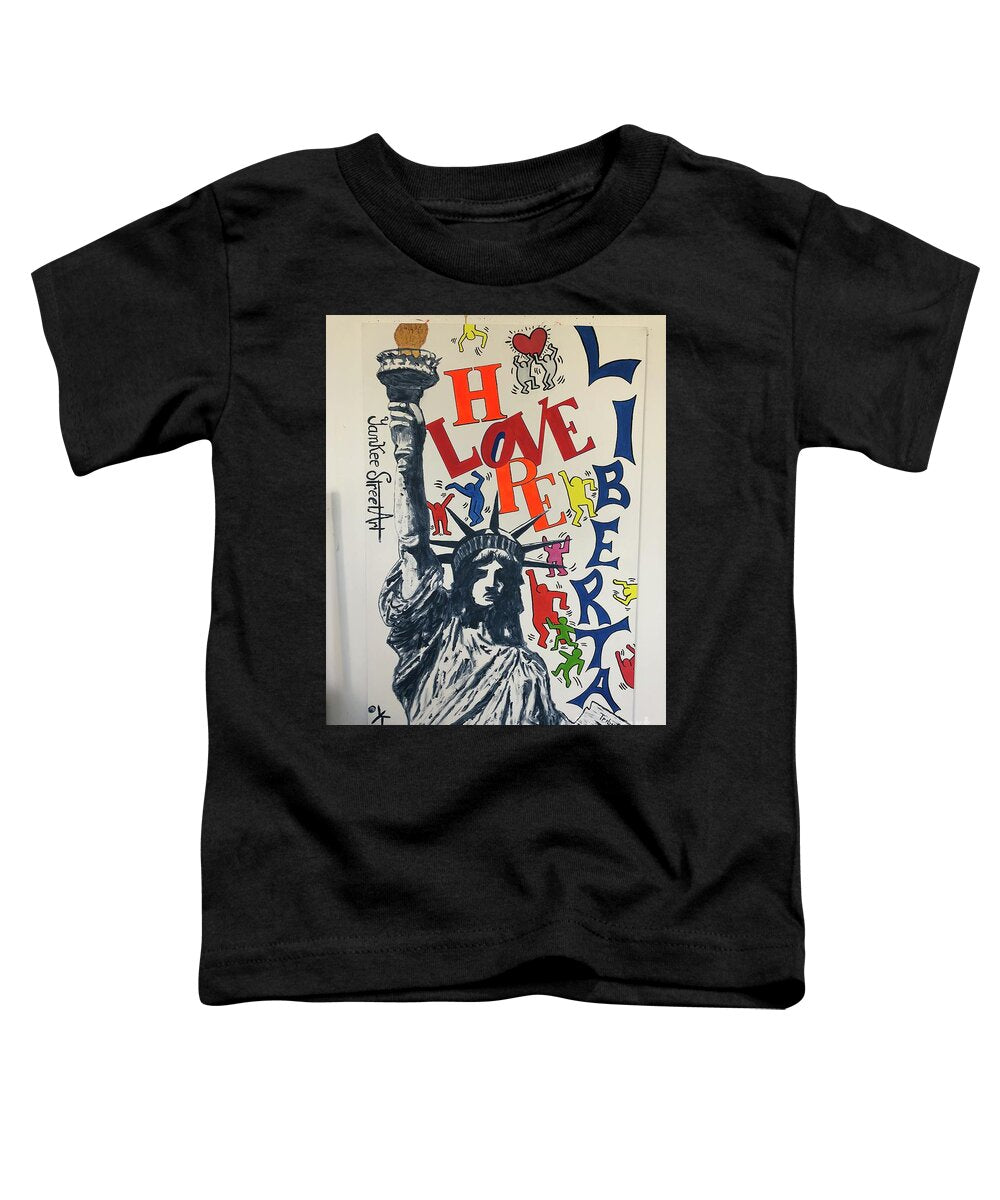 Hommage haring - Toddler T-Shirt - Ykstreetart