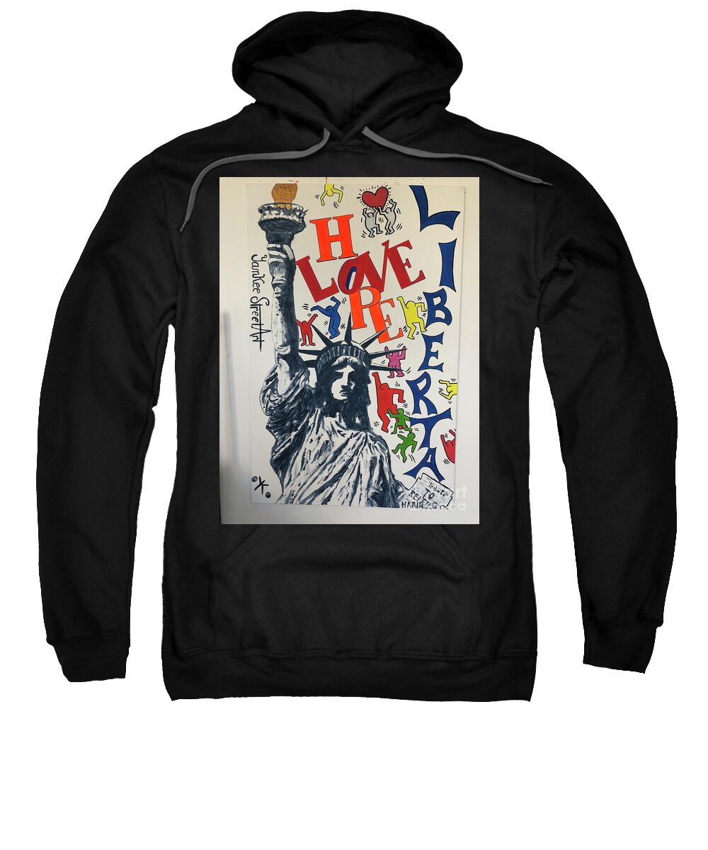 Hommage haring - Sweatshirt - Ykstreetart
