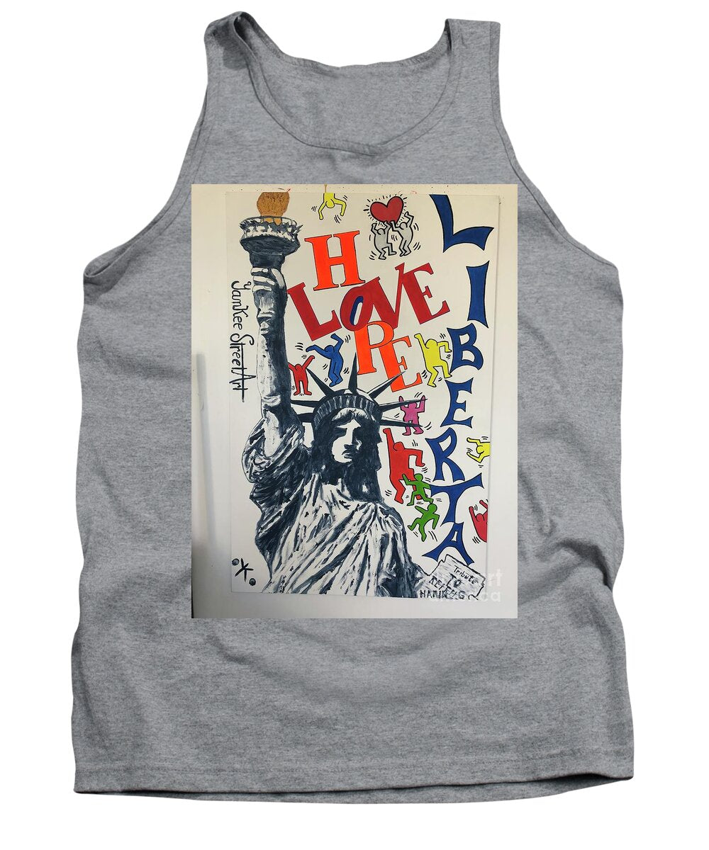 Hommage haring - Tank Top - Ykstreetart