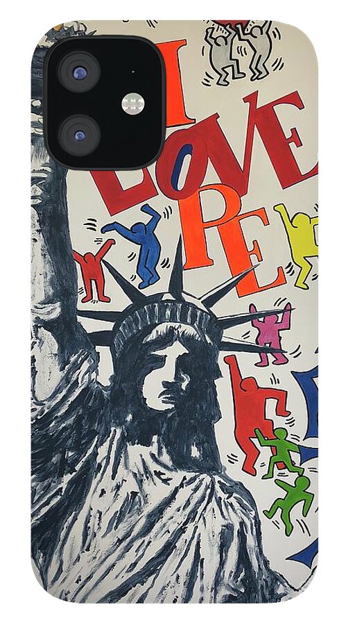 Hommage haring - Phone Case - Ykstreetart