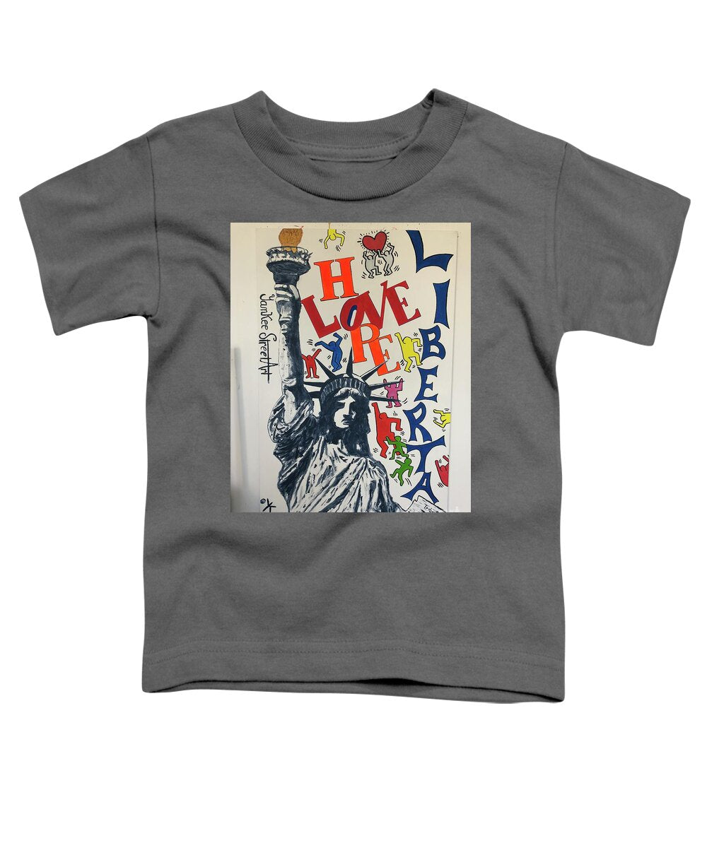 Hommage haring - Toddler T-Shirt - Ykstreetart