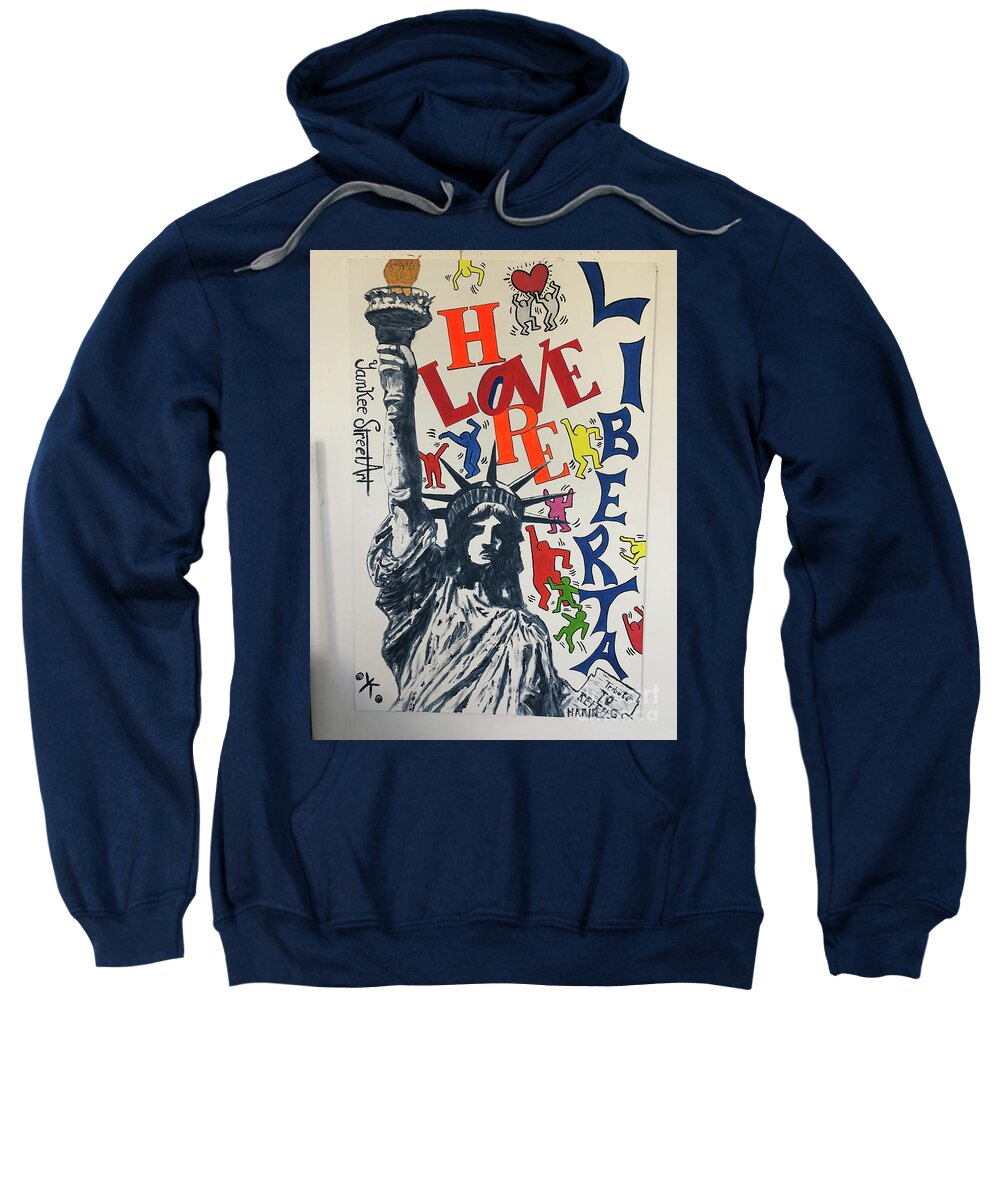 Hommage haring - Sweatshirt - Ykstreetart