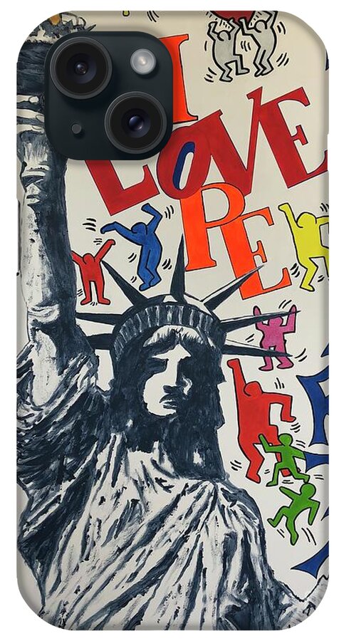 Hommage haring - Phone Case - Ykstreetart