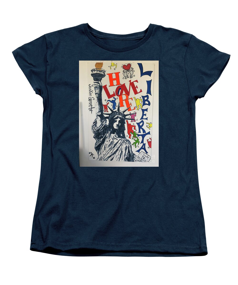 Hommage haring - Women's T-Shirt (Standard Fit) - Ykstreetart