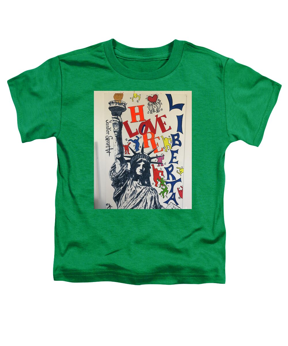Hommage haring - Toddler T-Shirt - Ykstreetart