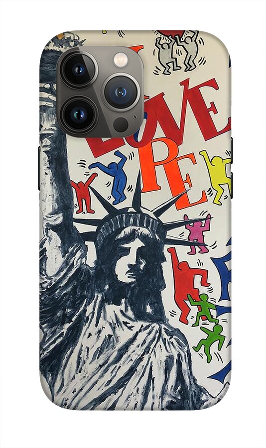 Hommage haring - Phone Case - Ykstreetart
