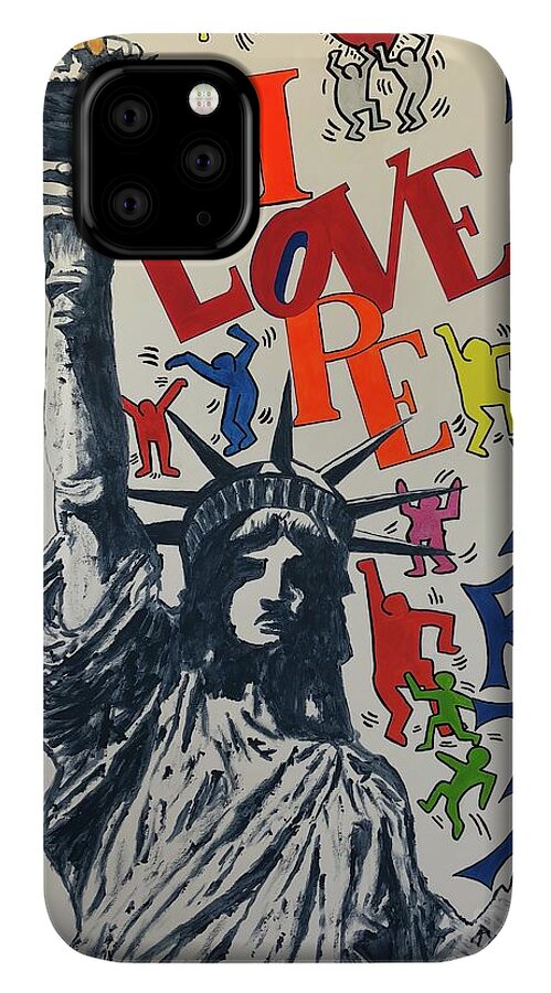 Hommage haring - Phone Case - Ykstreetart
