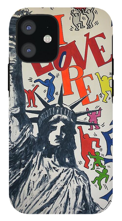 Hommage haring - Phone Case - Ykstreetart