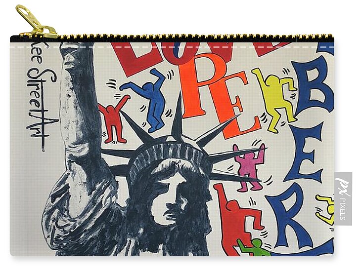 Hommage haring - Zip Pouch - Ykstreetart