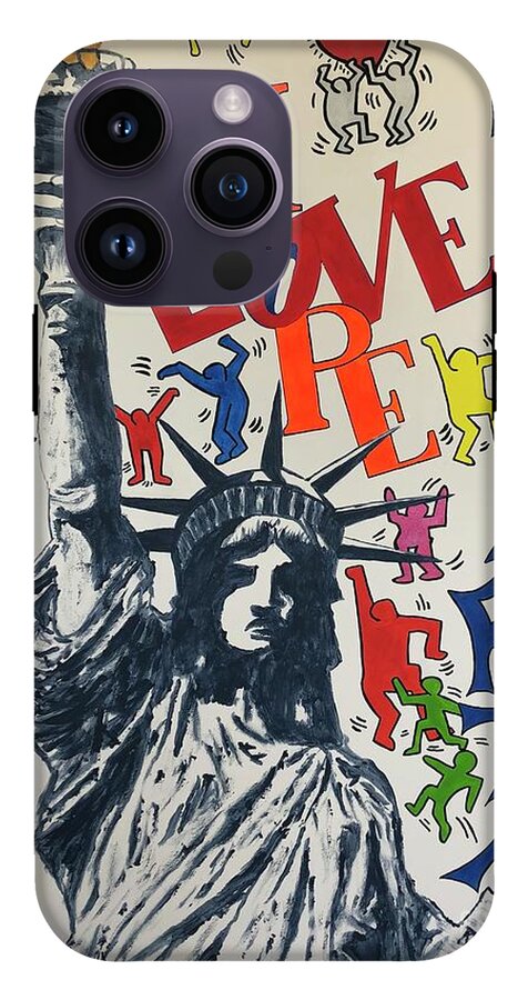 Hommage haring - Phone Case - Ykstreetart