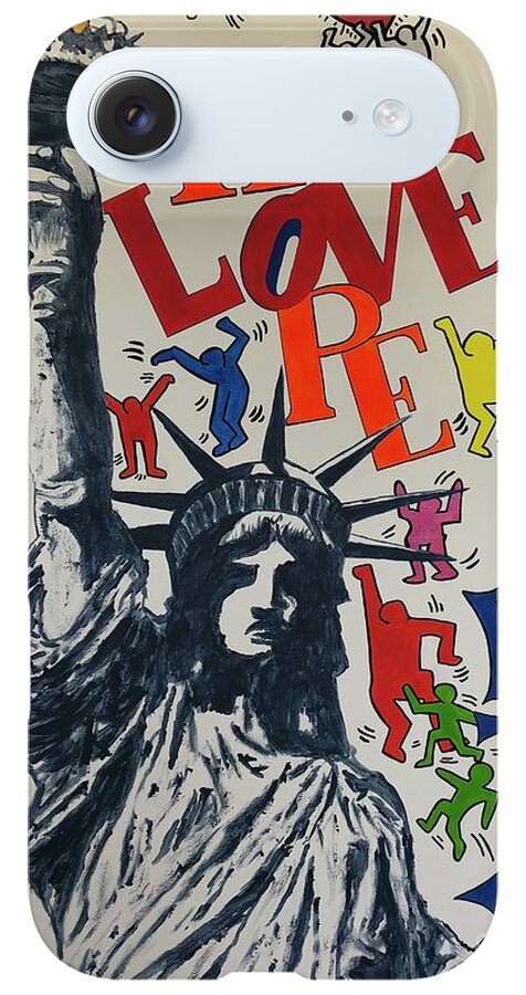 Hommage haring - Phone Case - Ykstreetart