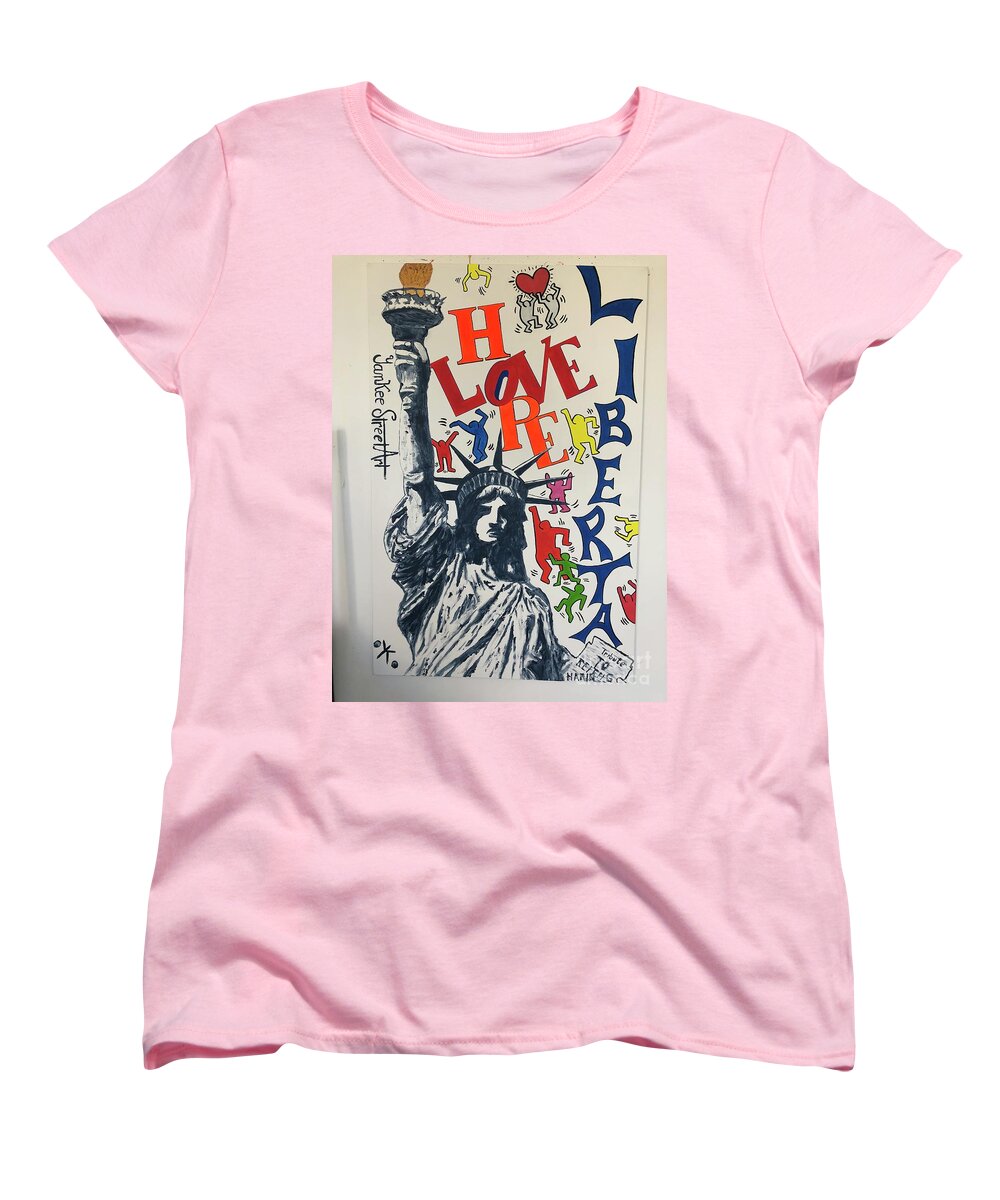 Hommage haring - Women's T-Shirt (Standard Fit) - Ykstreetart