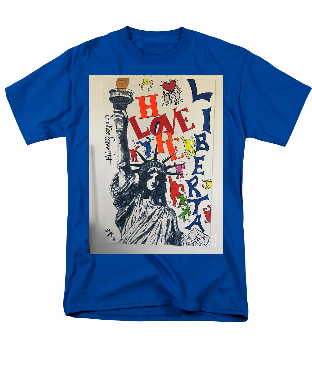 Hommage haring - Men's T-Shirt (Regular Fit) - Ykstreetart