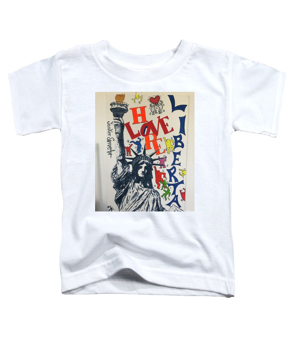 Hommage haring - Toddler T-Shirt - Ykstreetart
