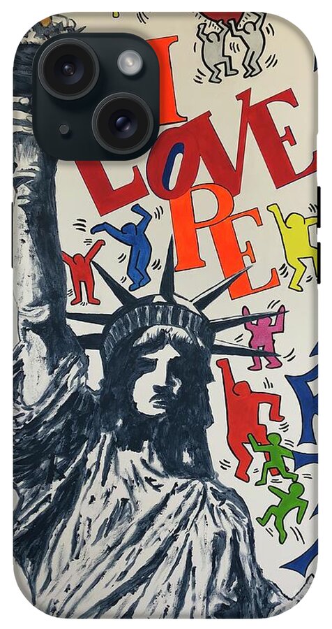 Hommage haring - Phone Case - Ykstreetart