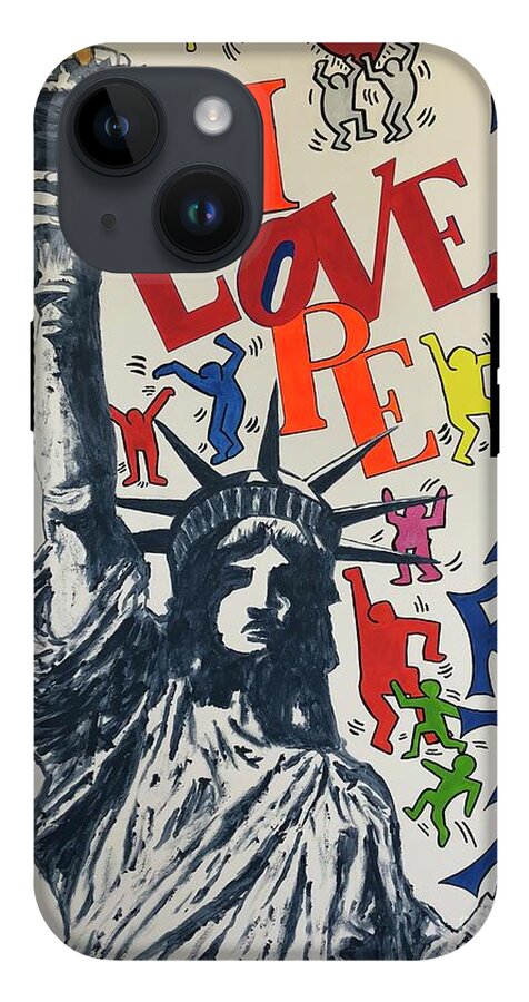 Hommage haring - Phone Case - Ykstreetart