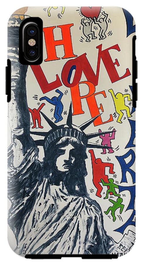 Hommage haring - Phone Case - Ykstreetart