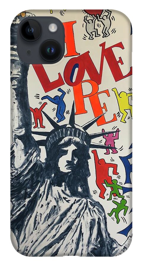 Hommage haring - Phone Case - Ykstreetart