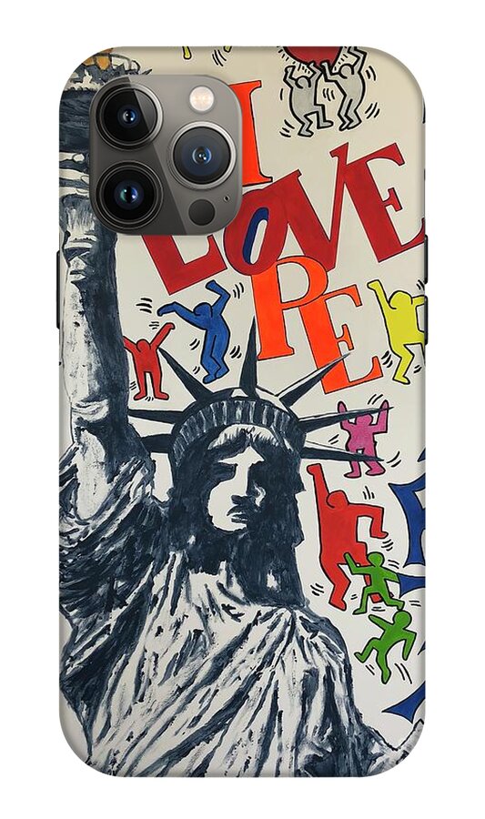 Hommage haring - Phone Case - Ykstreetart