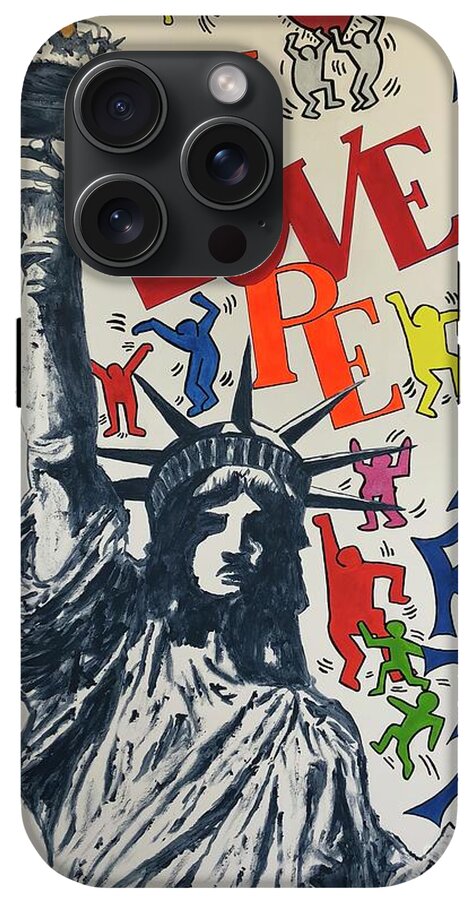 Hommage haring - Phone Case - Ykstreetart