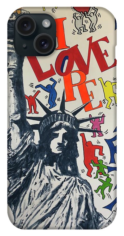 Hommage haring - Phone Case - Ykstreetart