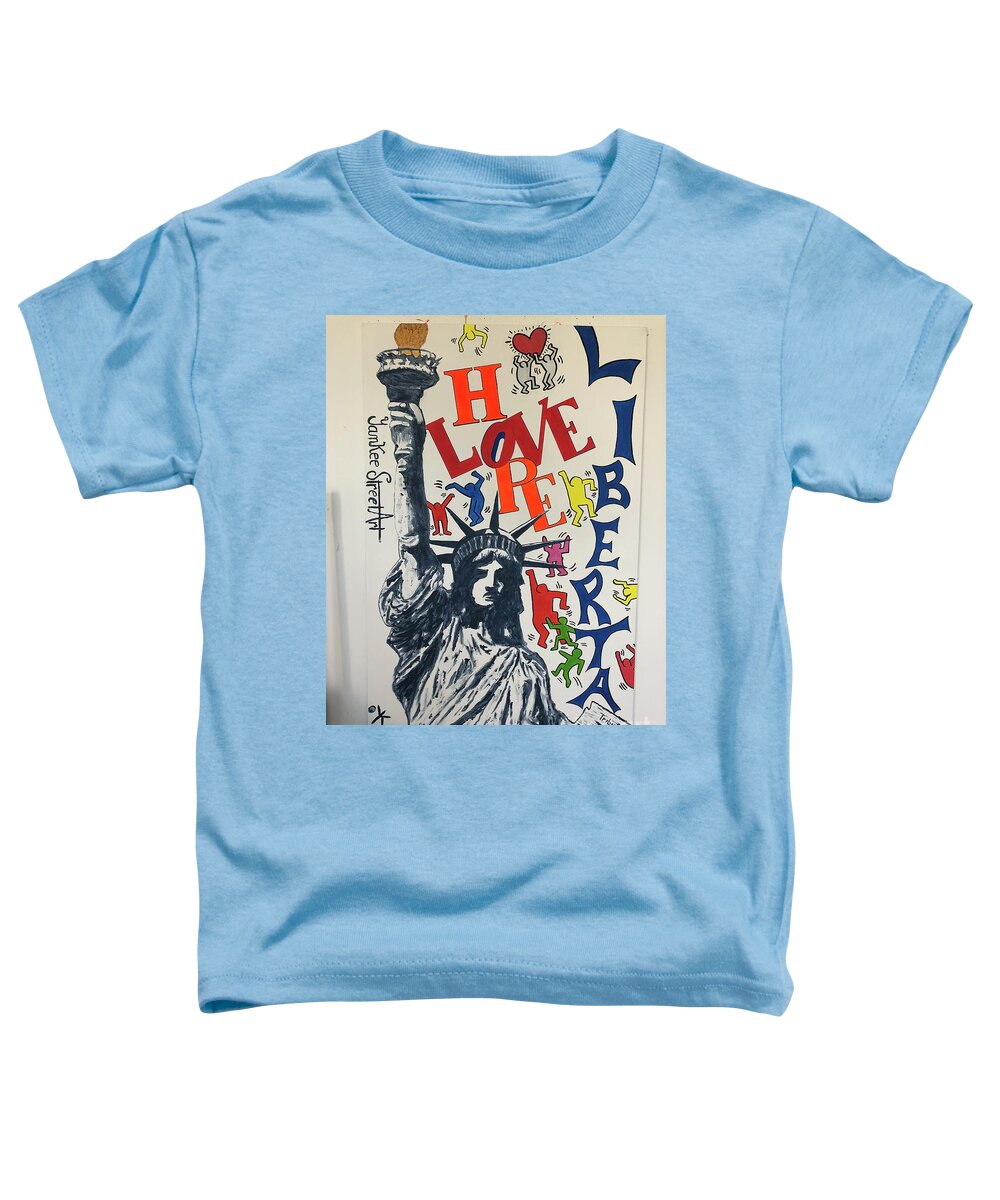 Hommage haring - Toddler T-Shirt - Ykstreetart