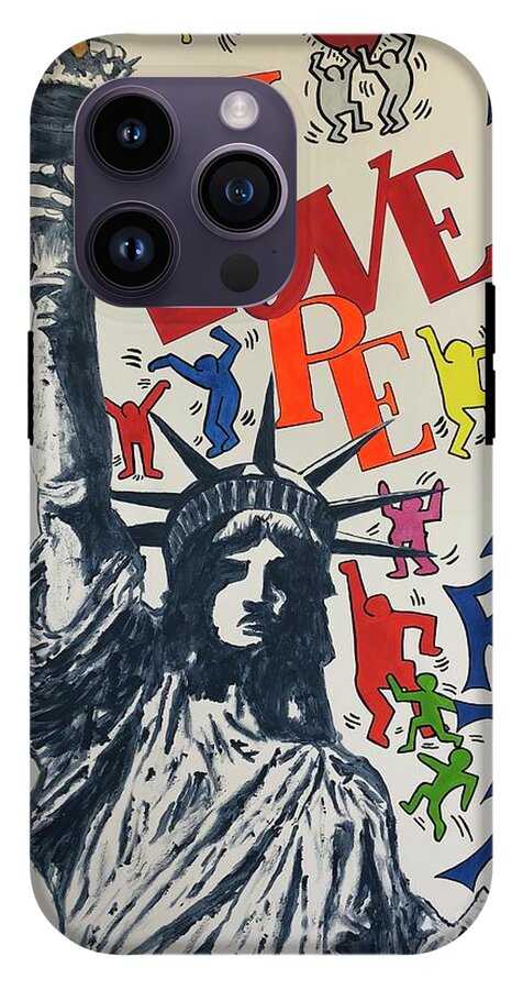 Hommage haring - Phone Case - Ykstreetart