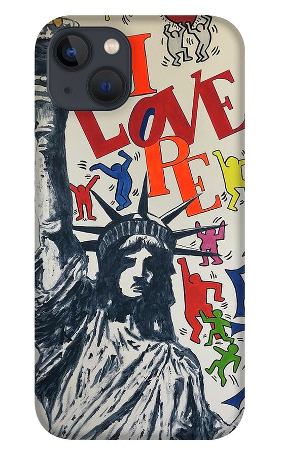 Hommage haring - Phone Case - Ykstreetart