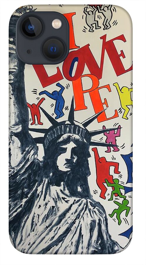 Hommage haring - Phone Case - Ykstreetart