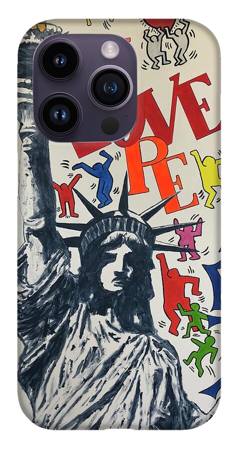 Hommage haring - Phone Case - Ykstreetart