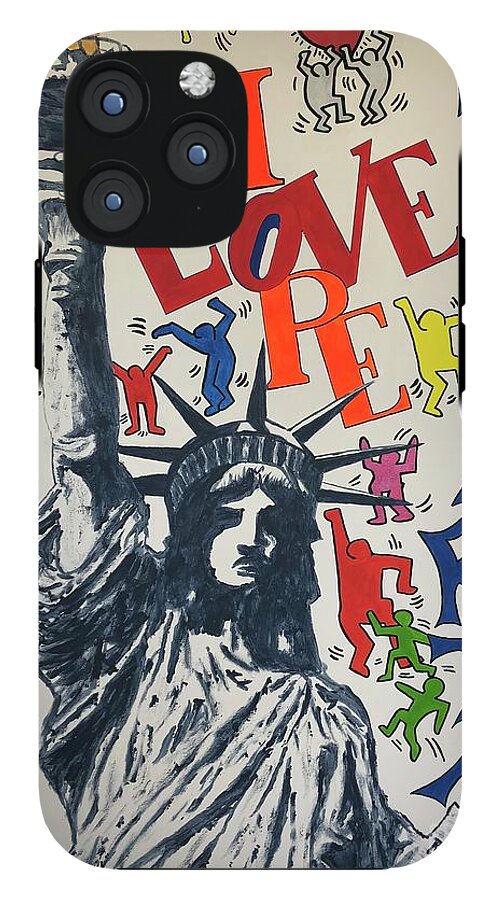 Hommage haring - Phone Case - Ykstreetart