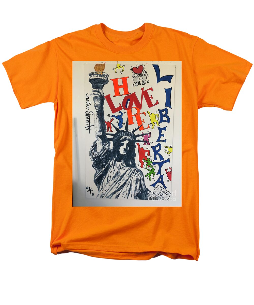 Hommage haring - Men's T-Shirt (Regular Fit) - Ykstreetart