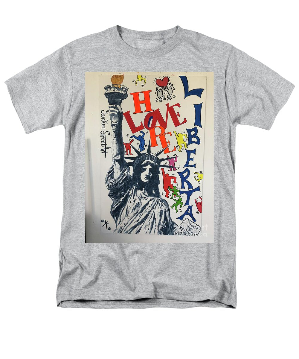 Hommage haring - Men's T-Shirt (Regular Fit) - Ykstreetart