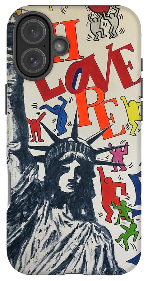 Hommage haring - Phone Case - Ykstreetart