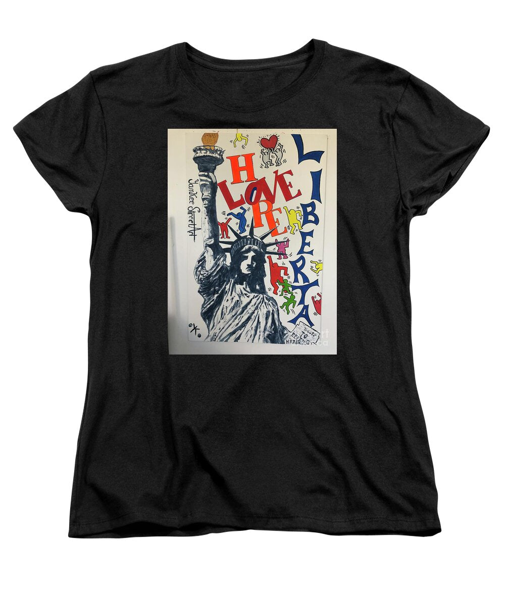 Hommage haring - Women's T-Shirt (Standard Fit) - Ykstreetart